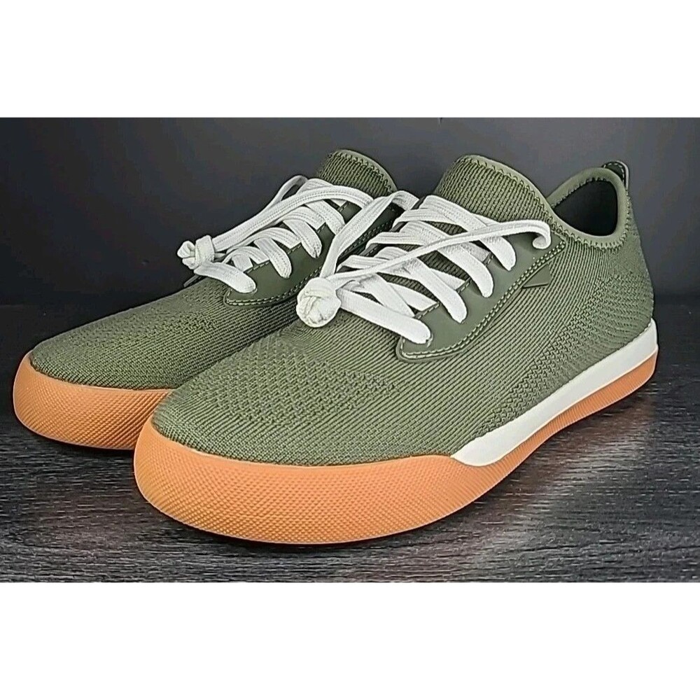 Vessi Weekend Sneaker Mens Size 9 Waterproof Shoes Spruce Green, Terra Cotta NEW